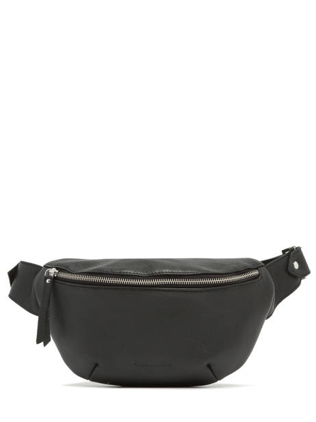 Heuptasje La Banane Leder Paul marius Zwart vintage BANANE